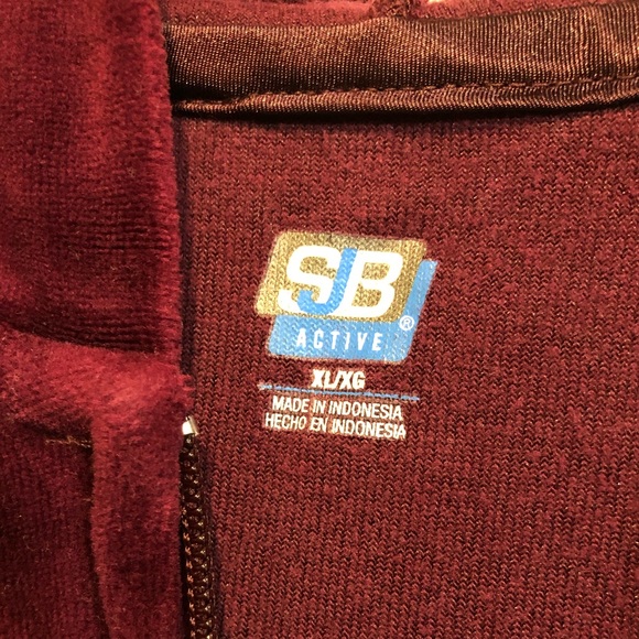 SB Active Pants & Jumpsuits Sb Active 2pc Burgundy Pants And Jacket